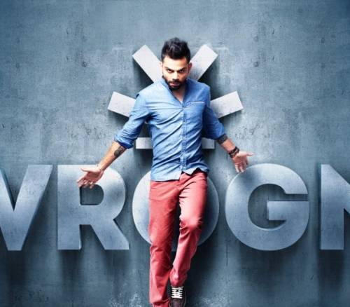 Virat Kohil Fashion Brand Wrogn